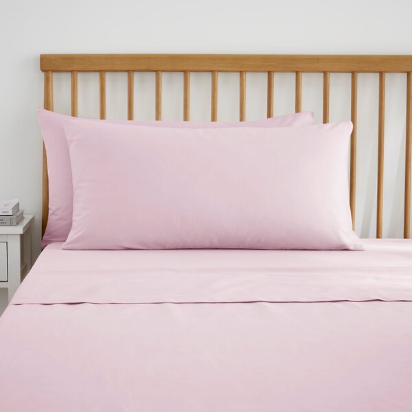 Pure Cotton Kingsize Pillowcase Pair