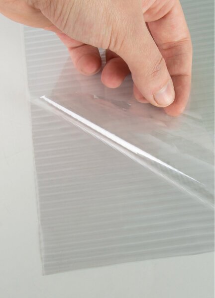 Static Cling Reeded Privacy Window Film