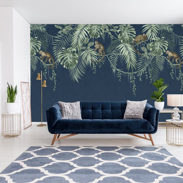 Monkey Vines Wall Mural