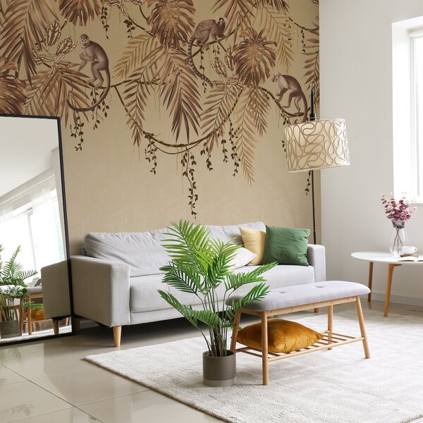 Monkey Vines Wall Mural