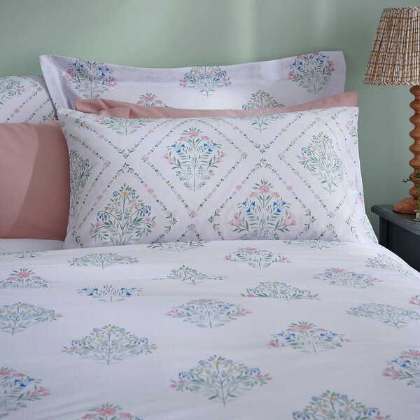 Heart and Soul Trellis Duvet Cover & Pillowcase Set