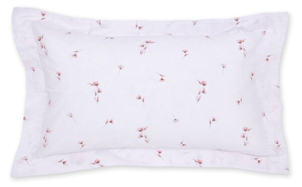 Watercoloured Floral Oxford Pillowcase