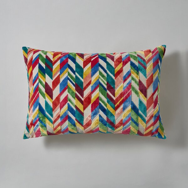 Cut Velvet Brights Reverie Cushion