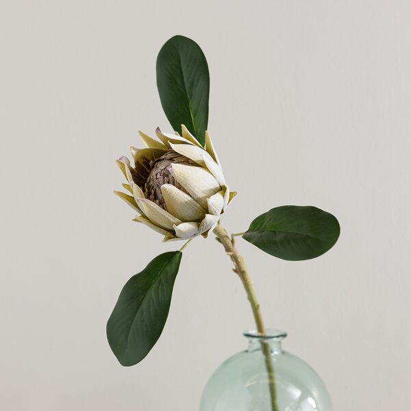 Artificial Green Protea Stem