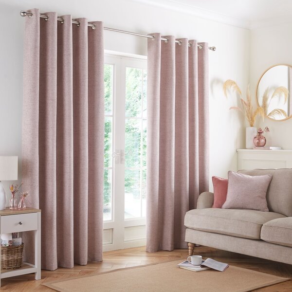 Churchgate Swithland Herringbone Eyelet Curtains