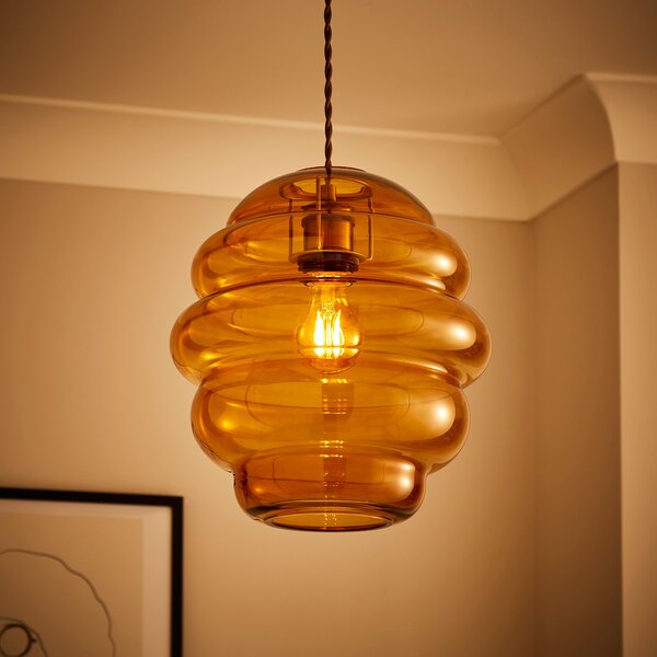 Hunnie Glass Easy Fit Pendant Shade