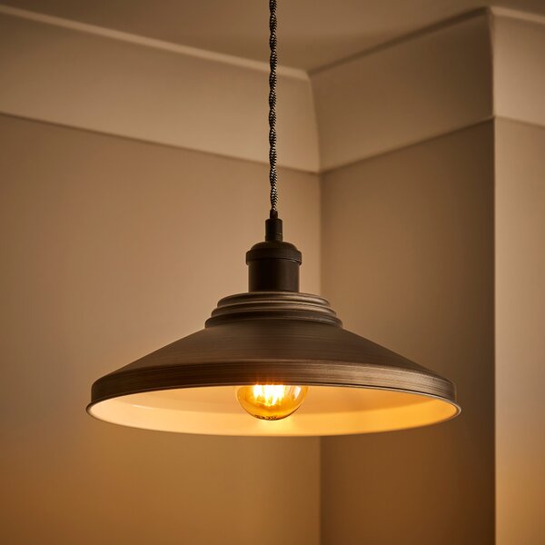 Spun Metal Easy Fit Pendant Shade