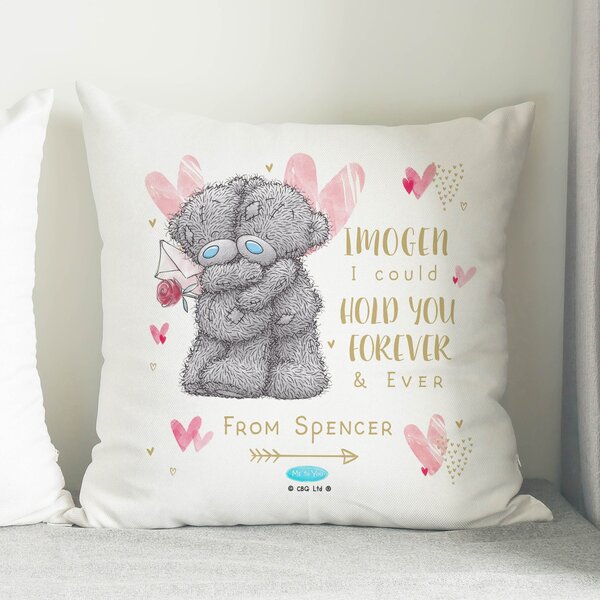 Personalised Me To You Hold You Forever Cushion