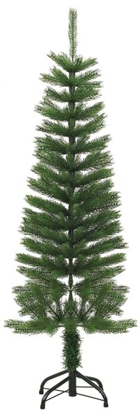 Artificial Slim Christmas Tree with Stand 120 cm PE