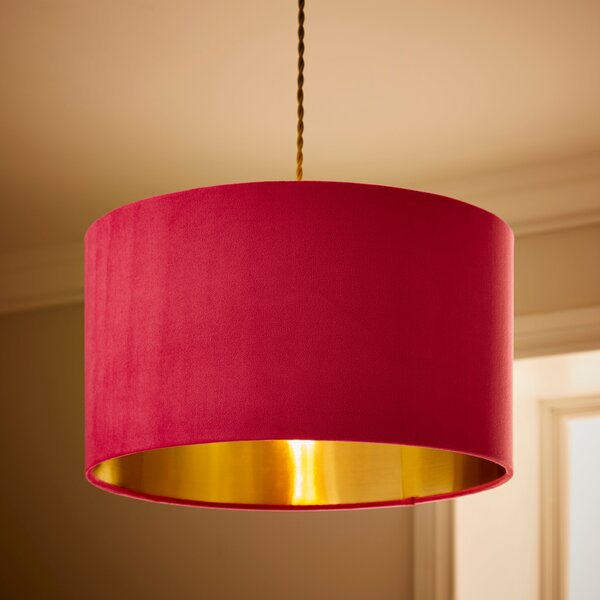 Nesa Velvet Drum Lamp Shade