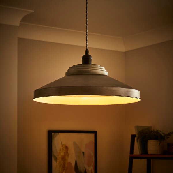 Spun Metal Easy Fit Pendant Shade