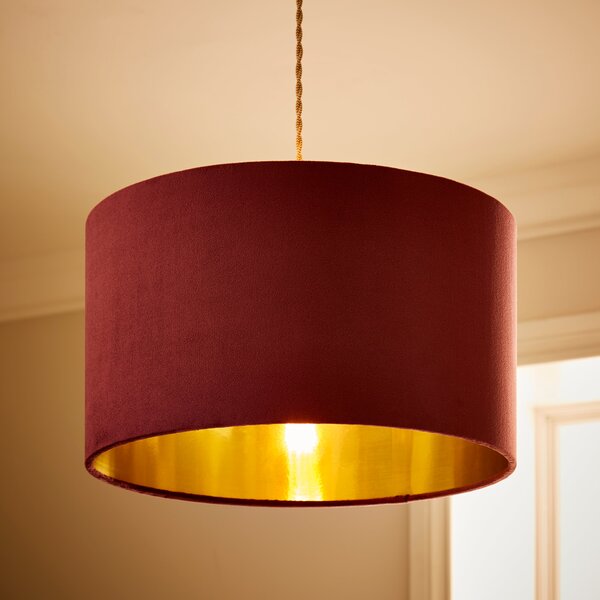 Nesa Velvet Drum Lamp Shade