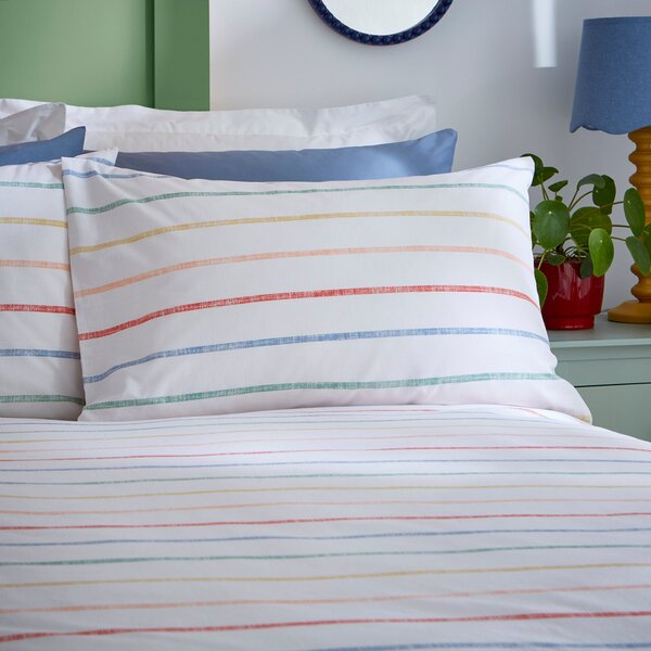 Candy Stripe Duvet Cover & Pillowcase Set