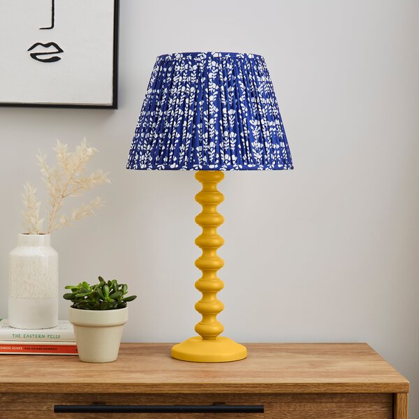 Joyce Conical Classic Blue Lamp Shade