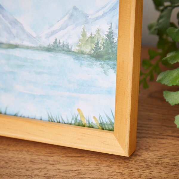 Solid Wood Edge Photo Frame