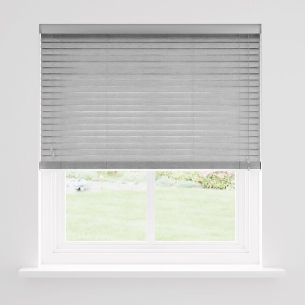 Silver Aluminium 50mm Slats Venetian Blind