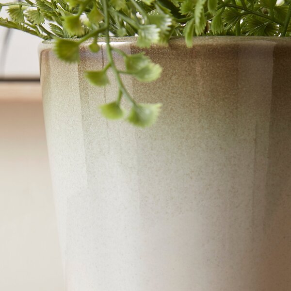 Reactive Glaze Ceramic Plant Pot