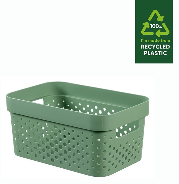 Curver Infinity Recycled Plastic 4.5L Storage Basket