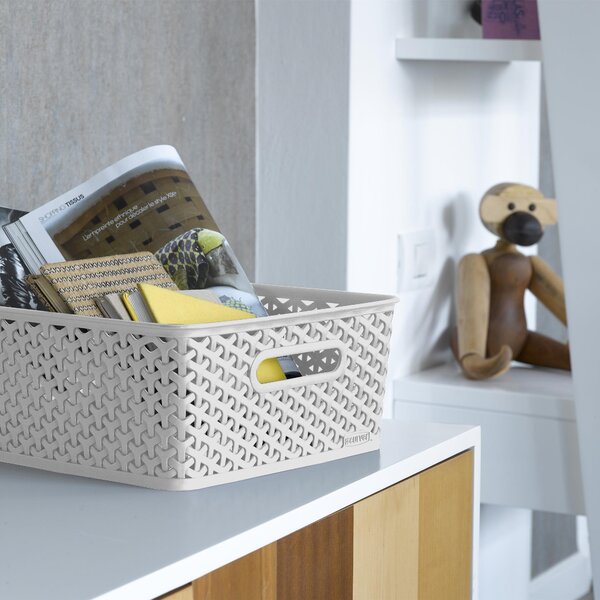 Curver 13L Plastic Storage Basket