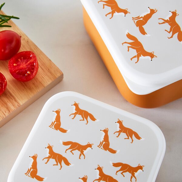 Fox Snack Boxes Set of 3