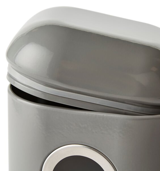 Grey Retro Kitchen Canister