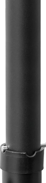 Outsunny Waterproof Offset Roma Patio Umbrella: 2.5m Square Canopy with 360° Rotation, Green Aosom UK