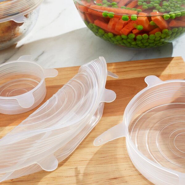 Set of 6 Silicone Bowl Covers