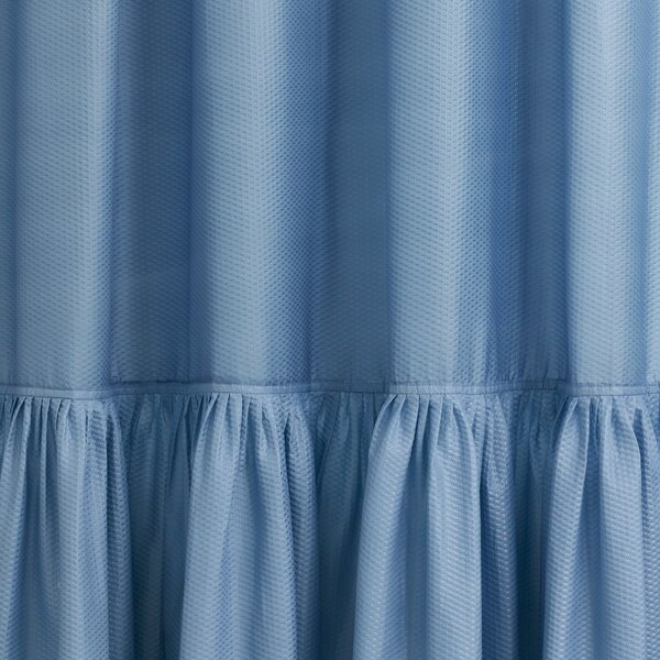 Heart and Soul Frill Long Shower Curtain