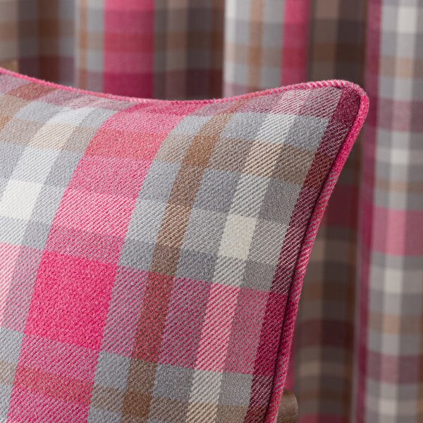 Kempton Check Square Cushion