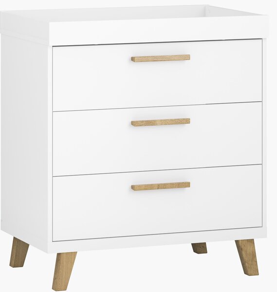 Little Acorns Siriana 3 Drawer Chest and Wardrobe Nursery Set