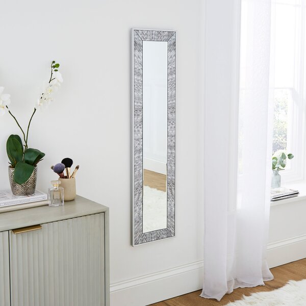 Luxe Tiled Rectangle Panel Wall Mirror