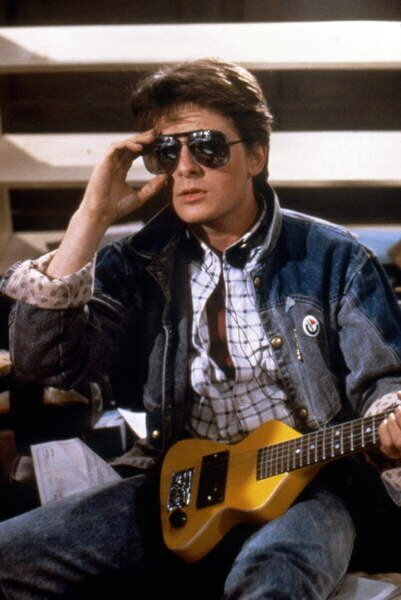 Photography Michael J. Fox, Back To The Future