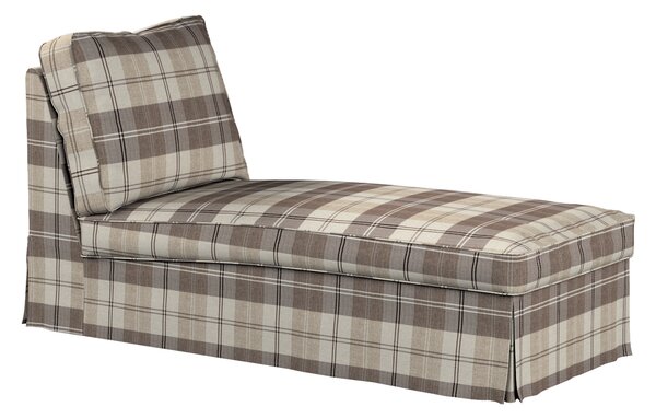Ektorp chaise longue cover (with a straight backrest)