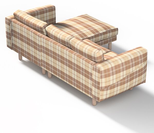 Norsborg 3-seat sofa with chaise longue cover