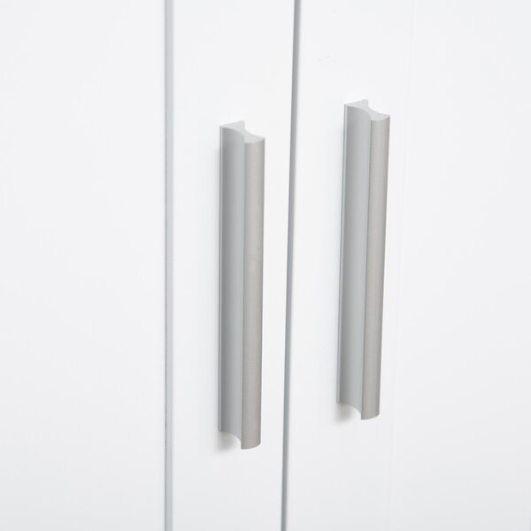 Kleankin Modern Bathroom Floor Cabinet - White