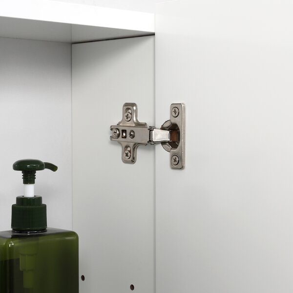 Kleankin Wall Mounted Mirror Cabinet - White