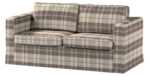 Floor length Karlstad 2-seater sofa cover