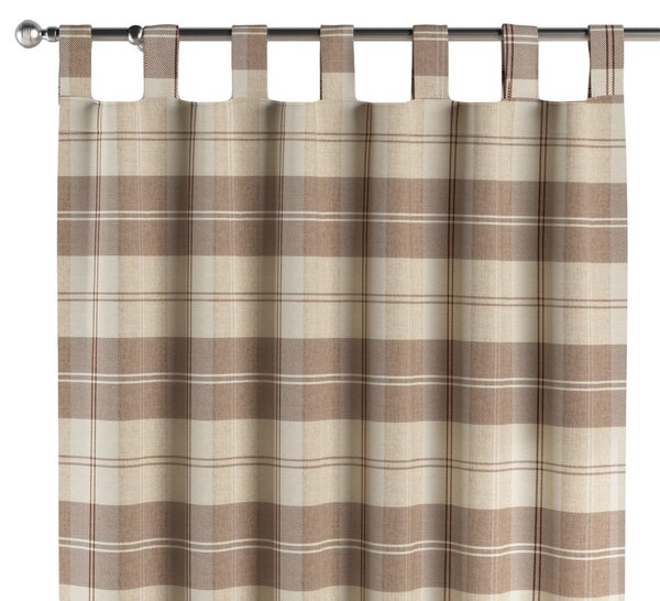 Tab top curtain
