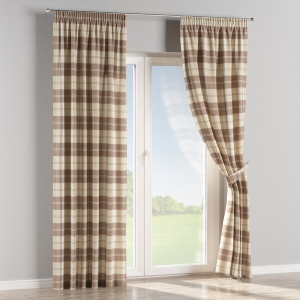 Pencil pleat curtain