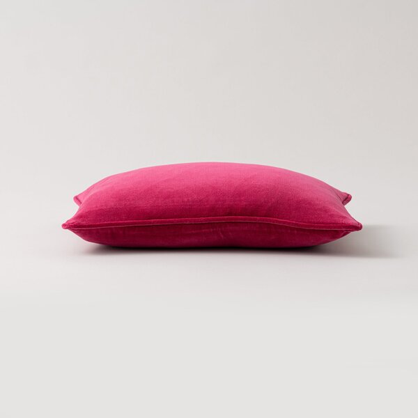 Clara Cotton Velvet Rectangle Cushion