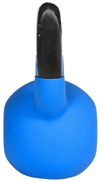 HOMCOM Soft Kettlebell, 8kg Kettle Bell with Non-Slip Handle for Home Gym Weight Lifting and Strength Training, Blue