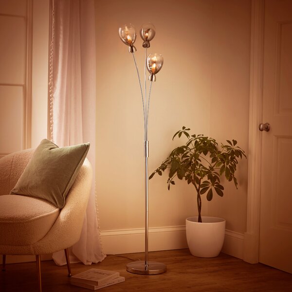 Sylvia Glass Floor Lamp