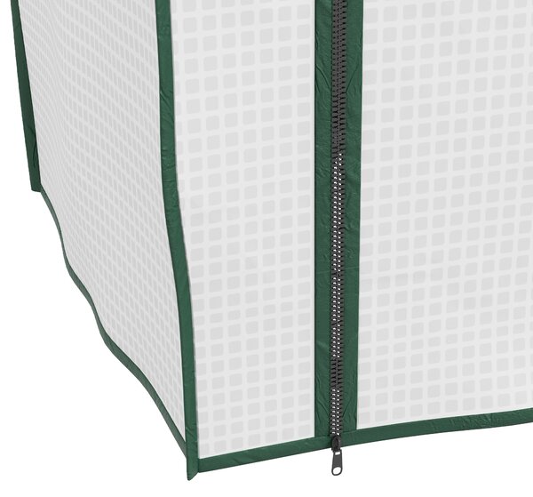 Outsunny Three-Tier Mini Greenhouse - White Aosom UK