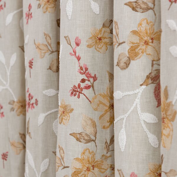 Jasmine Pencil Pleat Curtains