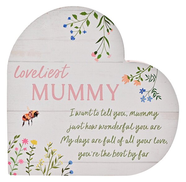 The Cottage Garden 'Mummy' Heart Ornament