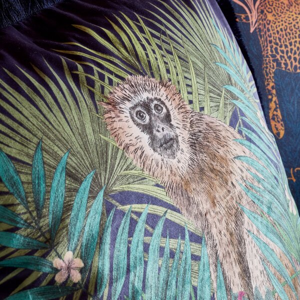 Matthew Williamson Monkey Square Feather Filled Cushion