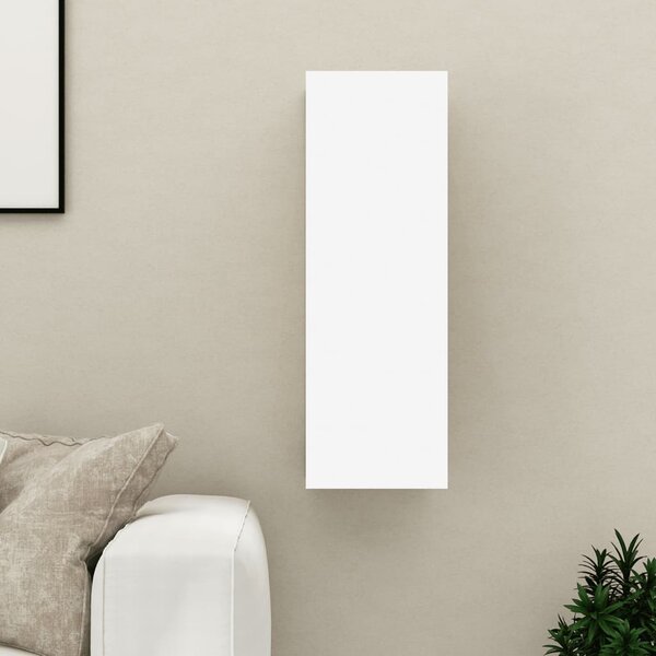 TV Cabinet White 30.5x30x90 cm Engineered Wood