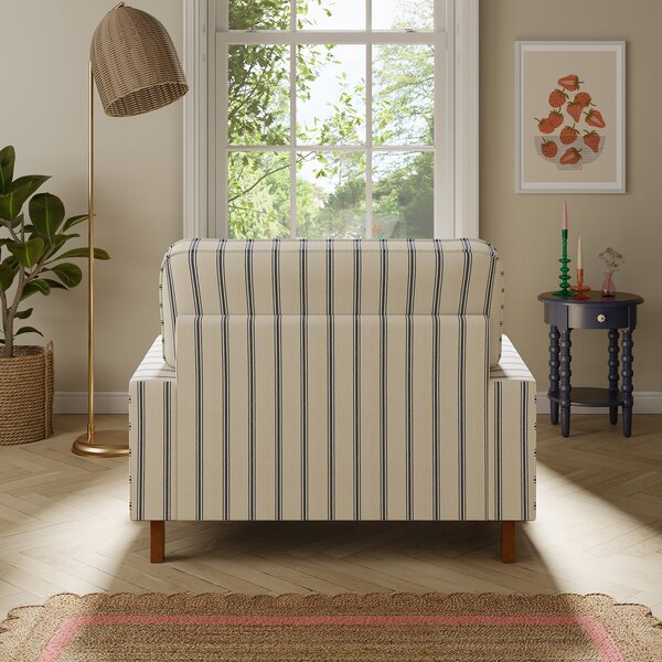 Beatrice Folkstone Stripe Snuggle Chair