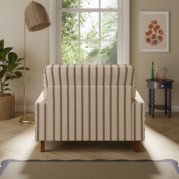 Beatrice Folkstone Stripe Snuggle Chair