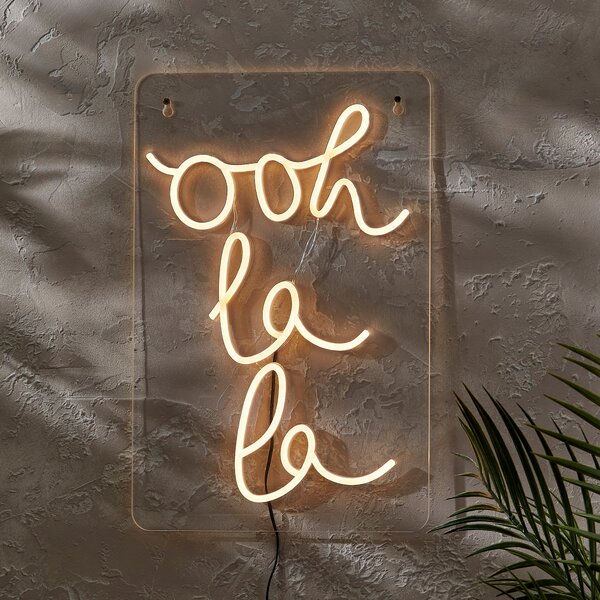 Ooh La La Indoor Outdoor Neon Sign